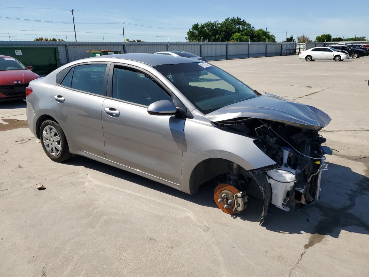 2022 KIA RIO LX VIN:3KPA24AD5NE436896