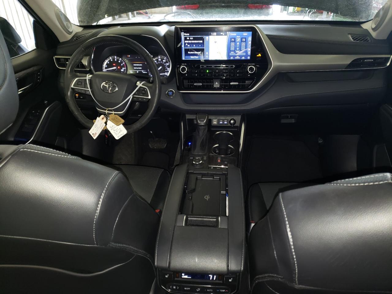 2022 TOYOTA HIGHLANDER PLATINUM VIN:5TDFZRBH6NS174697