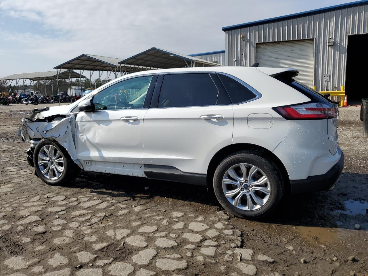 2022 FORD EDGE TITANIUM VIN:2FMPK4K91NBA01784