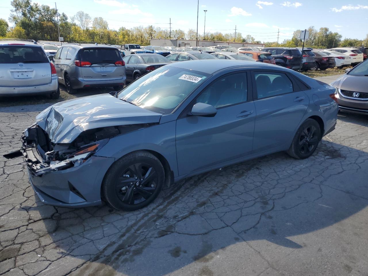 2022 HYUNDAI ELANTRA SEL VIN:KMHLM4AG4NU273264