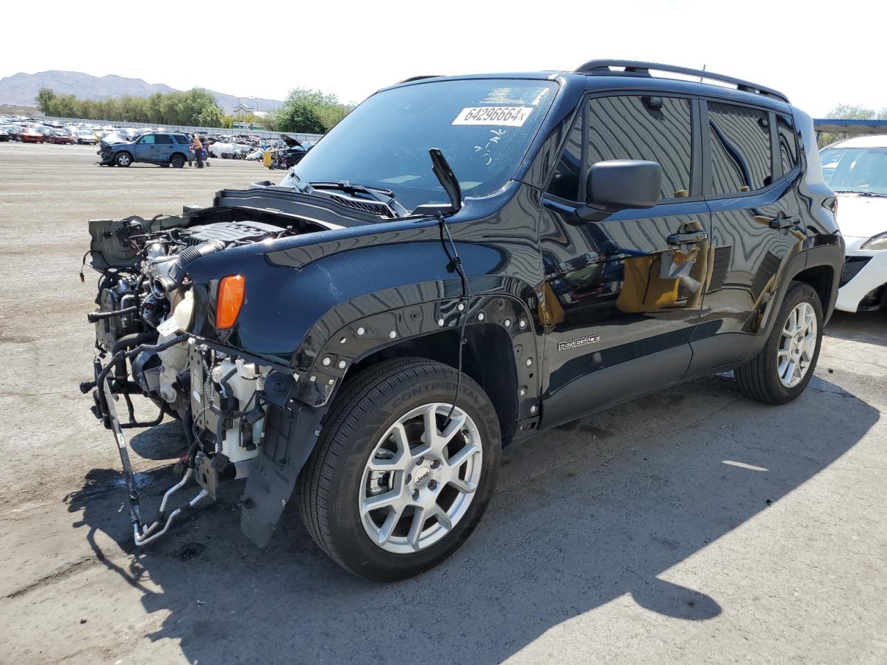 2022 JEEP RENEGADE LATITUDE VIN:ZACNJDB13NPN79080