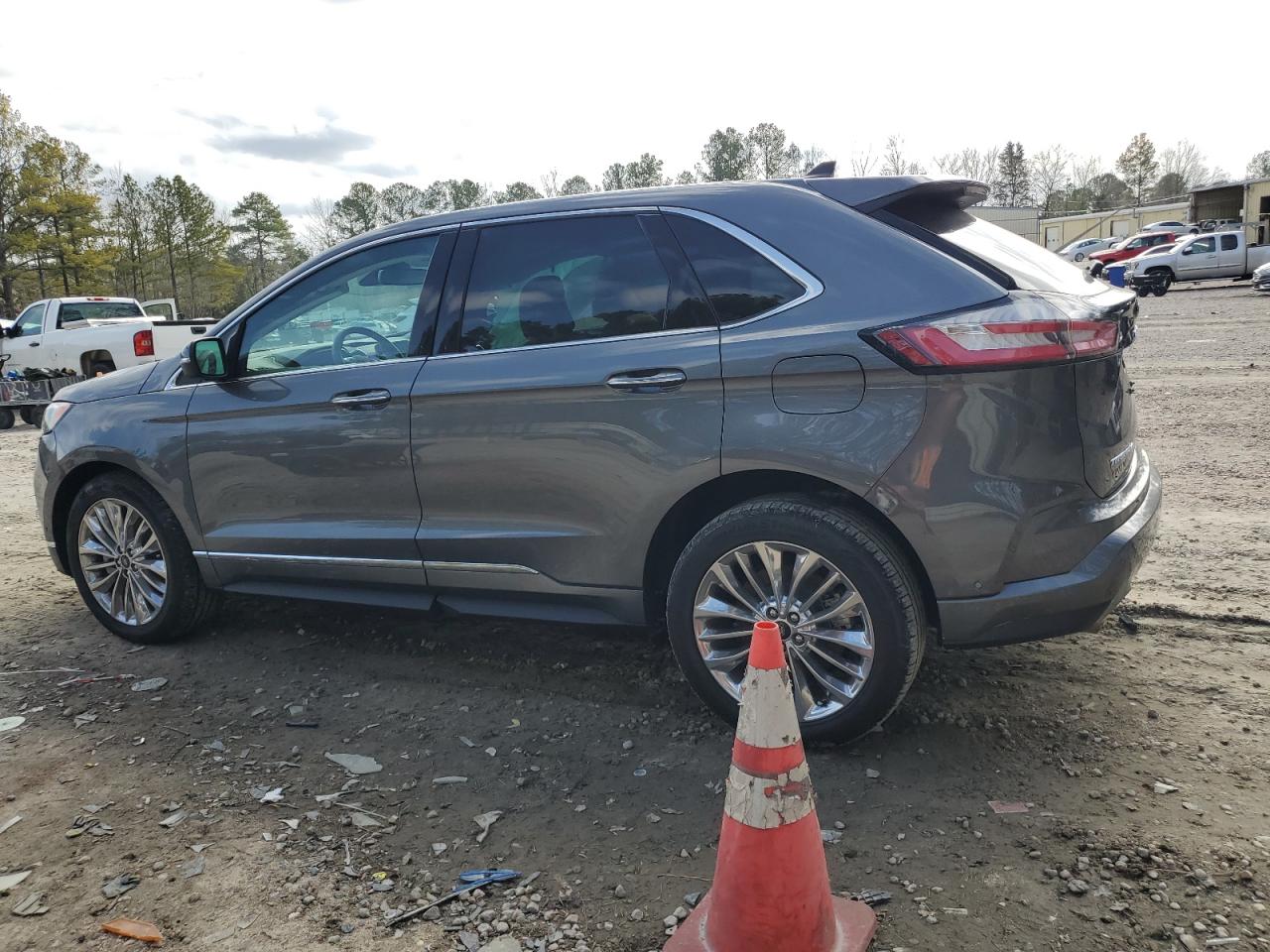 2022 FORD EDGE TITANIUM VIN:2FMPK4K92NBA78924