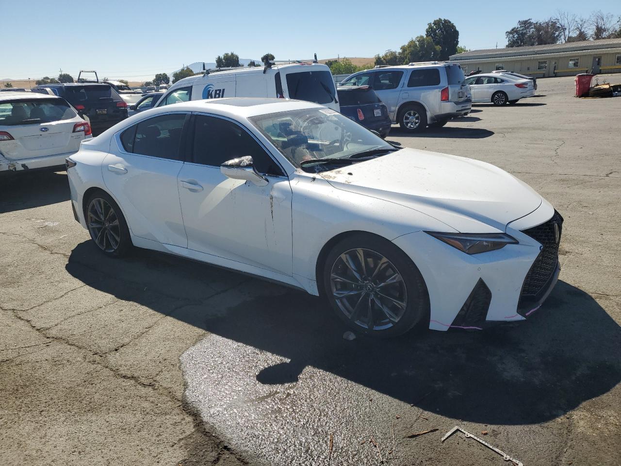 2022 LEXUS IS 350 F SPORT VIN:JTHGZ1B2XN5054990