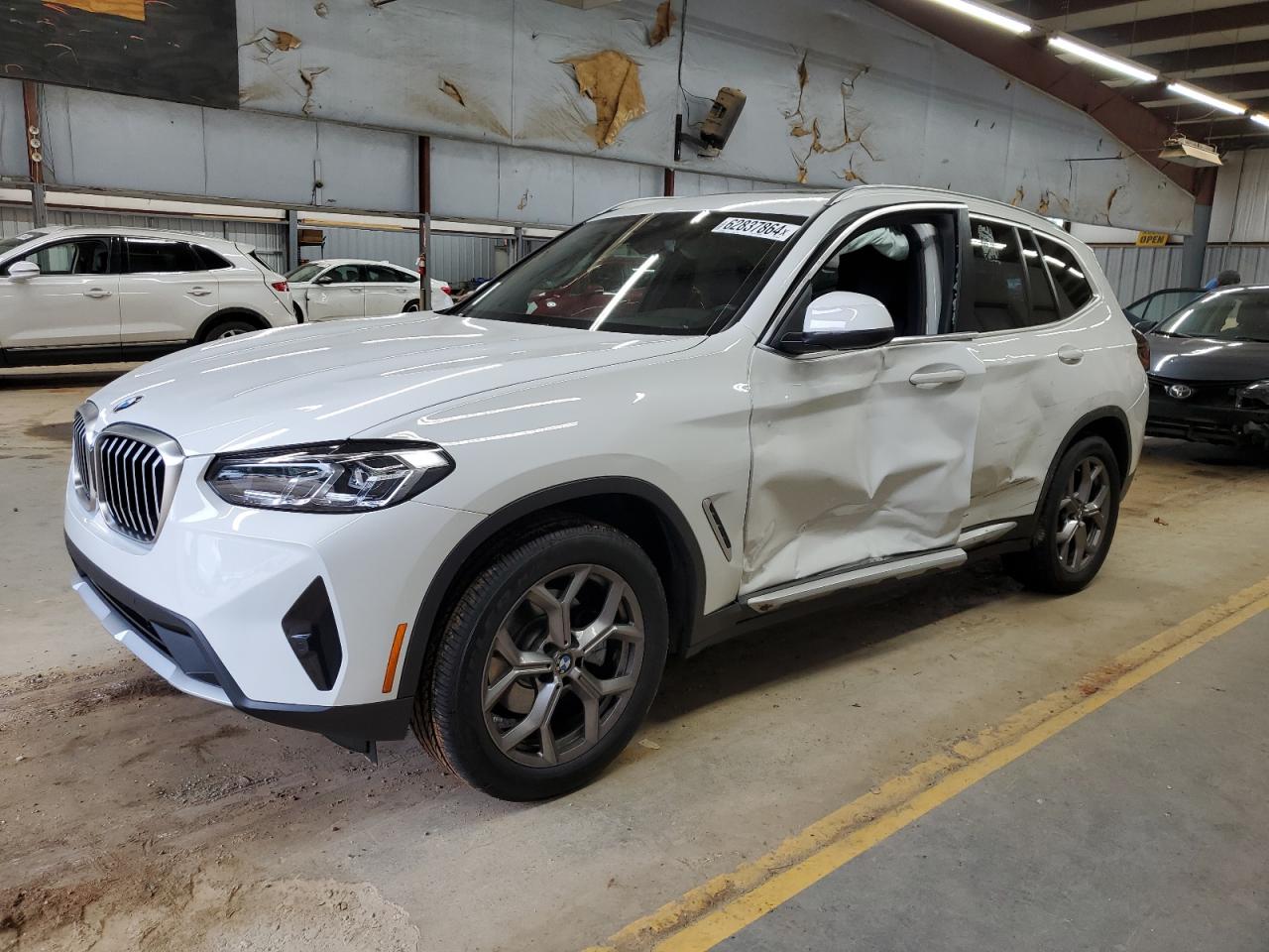 2022 BMW X3 XDRIVE30I VIN:WP0AA2A8XNS255297