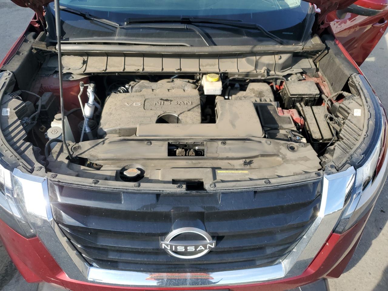 2022 NISSAN PATHFINDER SV VIN:5N1DR3BAXNC240351
