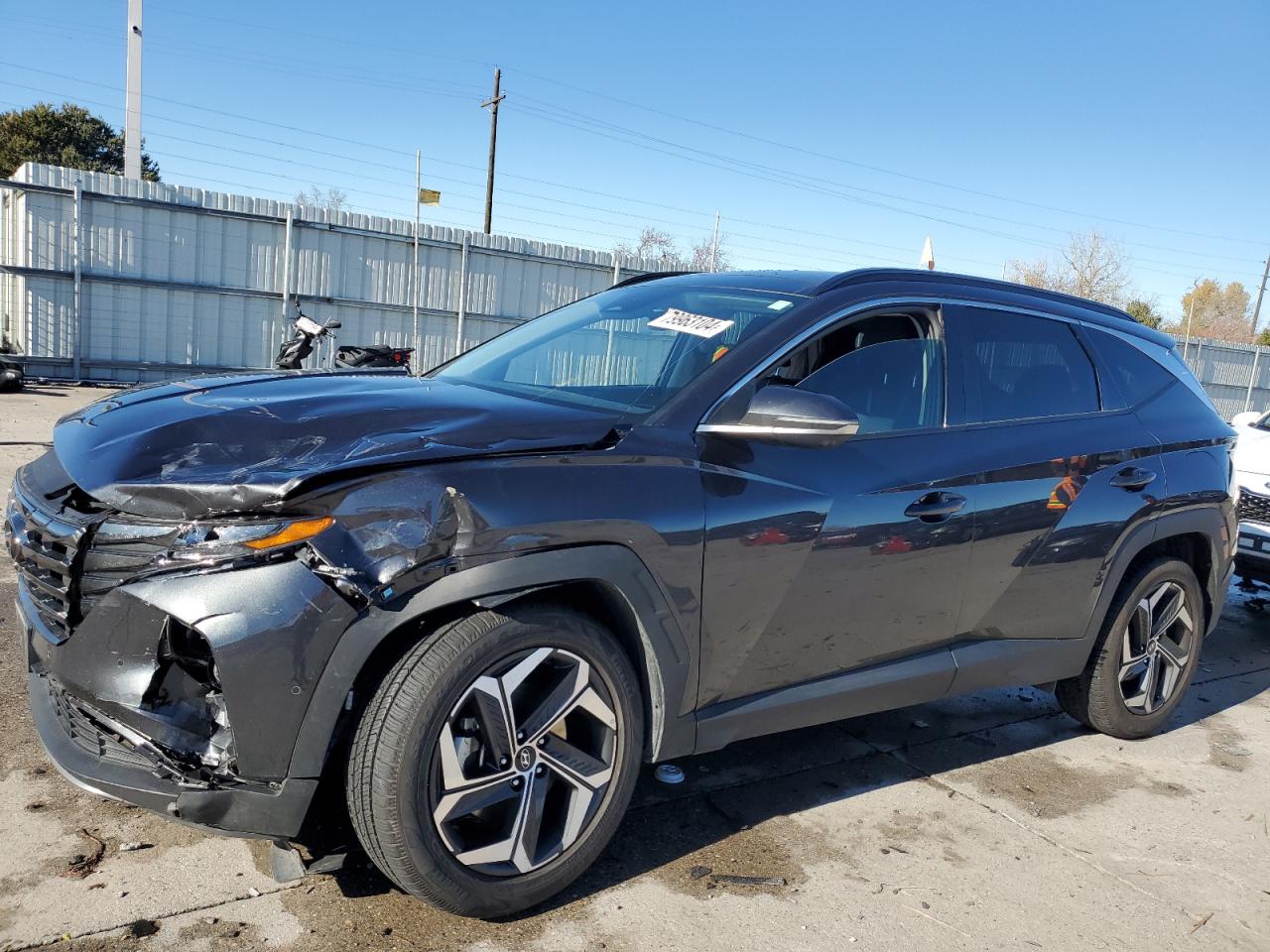2022 HYUNDAI TUCSON LIMITED VIN:5NMJECAE8NH080821