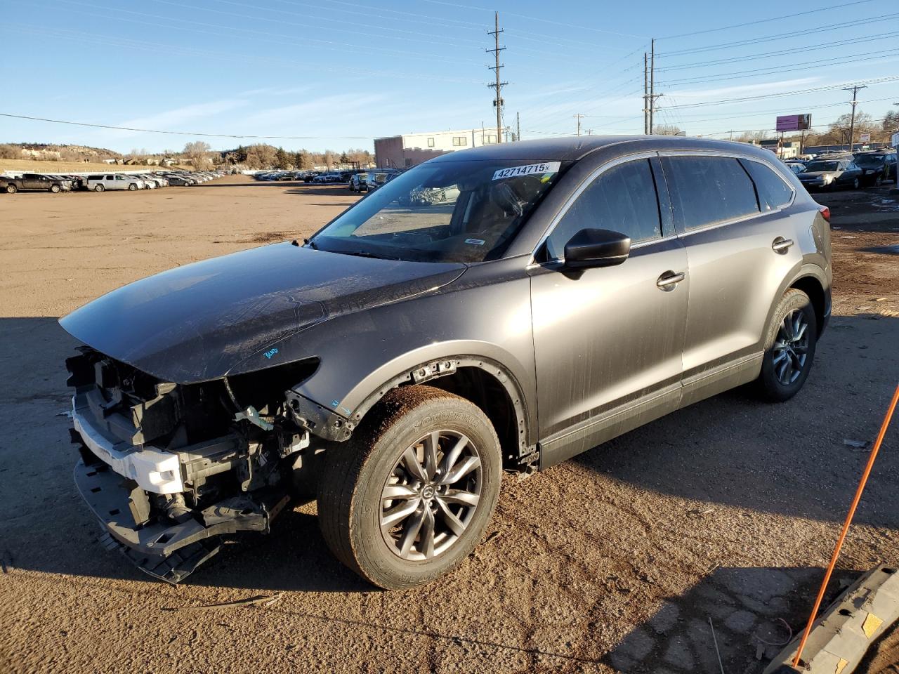 2022 MAZDA CX-9 TOURING VIN:JM3TCBCY4N0600651
