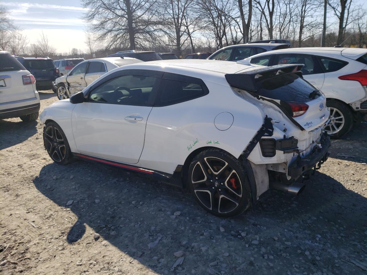2022 HYUNDAI VELOSTER N  VIN:KMHT36AH4NU012272