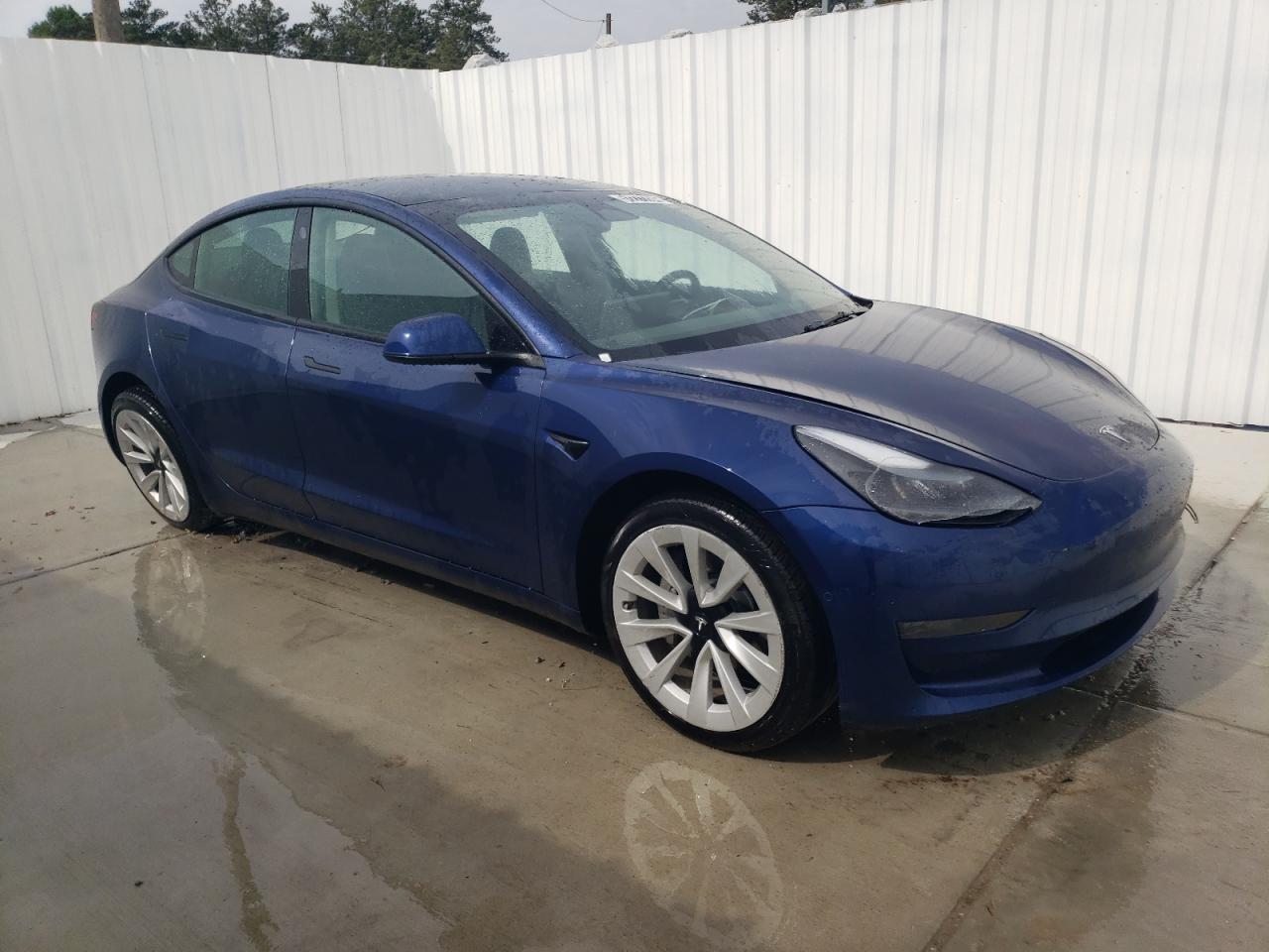 2022 TESLA MODEL 3  VIN:5YJ3E1EA9NF368692