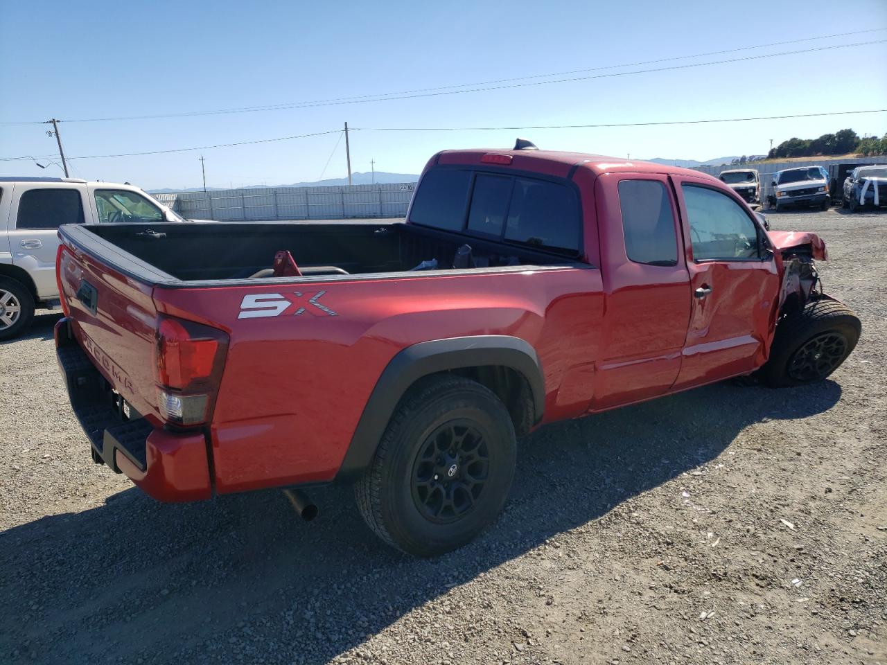 2022 TOYOTA TACOMA ACCESS CAB VIN:3TYRZ5CN1NT020056