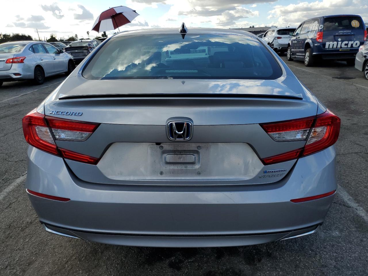 2022 HONDA ACCORD HYBRID SPORT VIN:1HGCV3F2XNA022227
