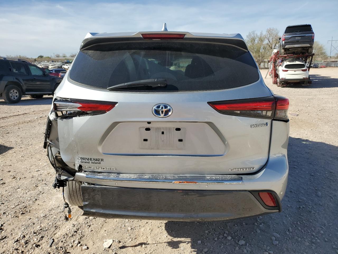 2022 TOYOTA HIGHLANDER HYBRID LIMITED VIN:5TDXBRCHXNS558781