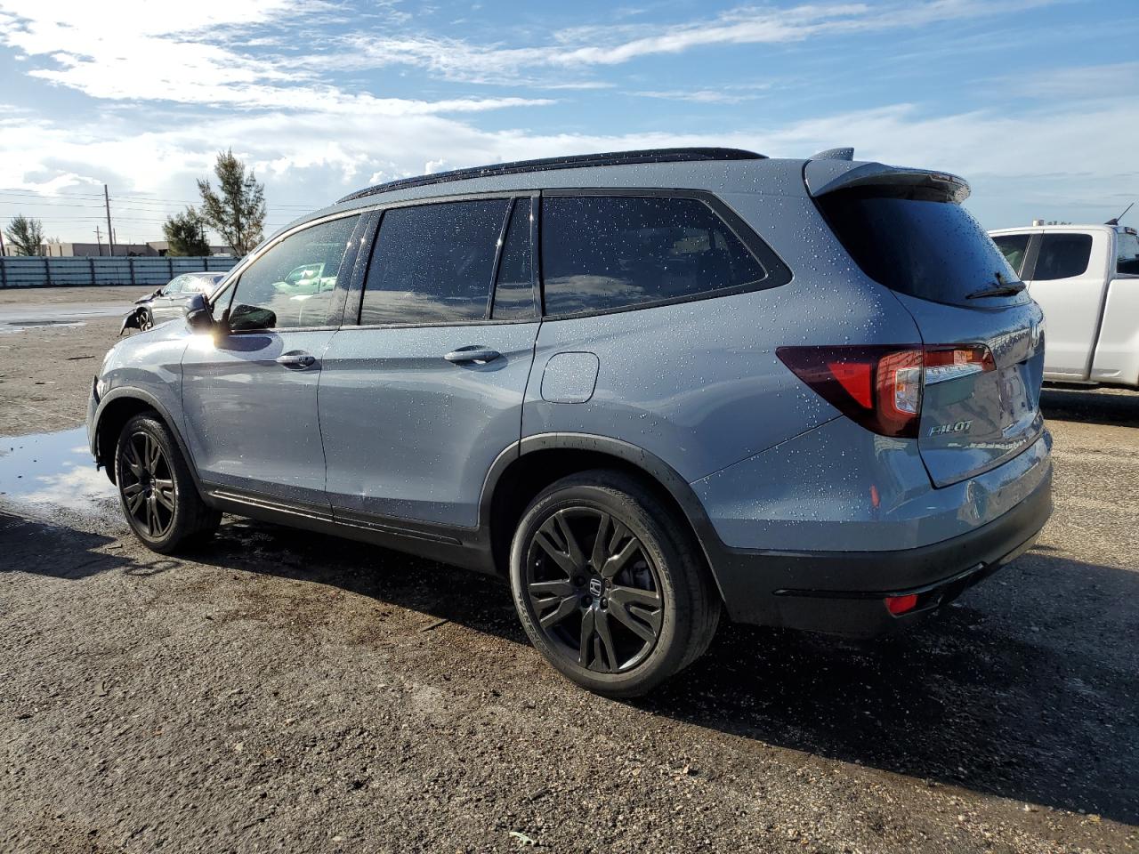 2022 HONDA PILOT BLACK VIN:5FNYF6H78NB049056