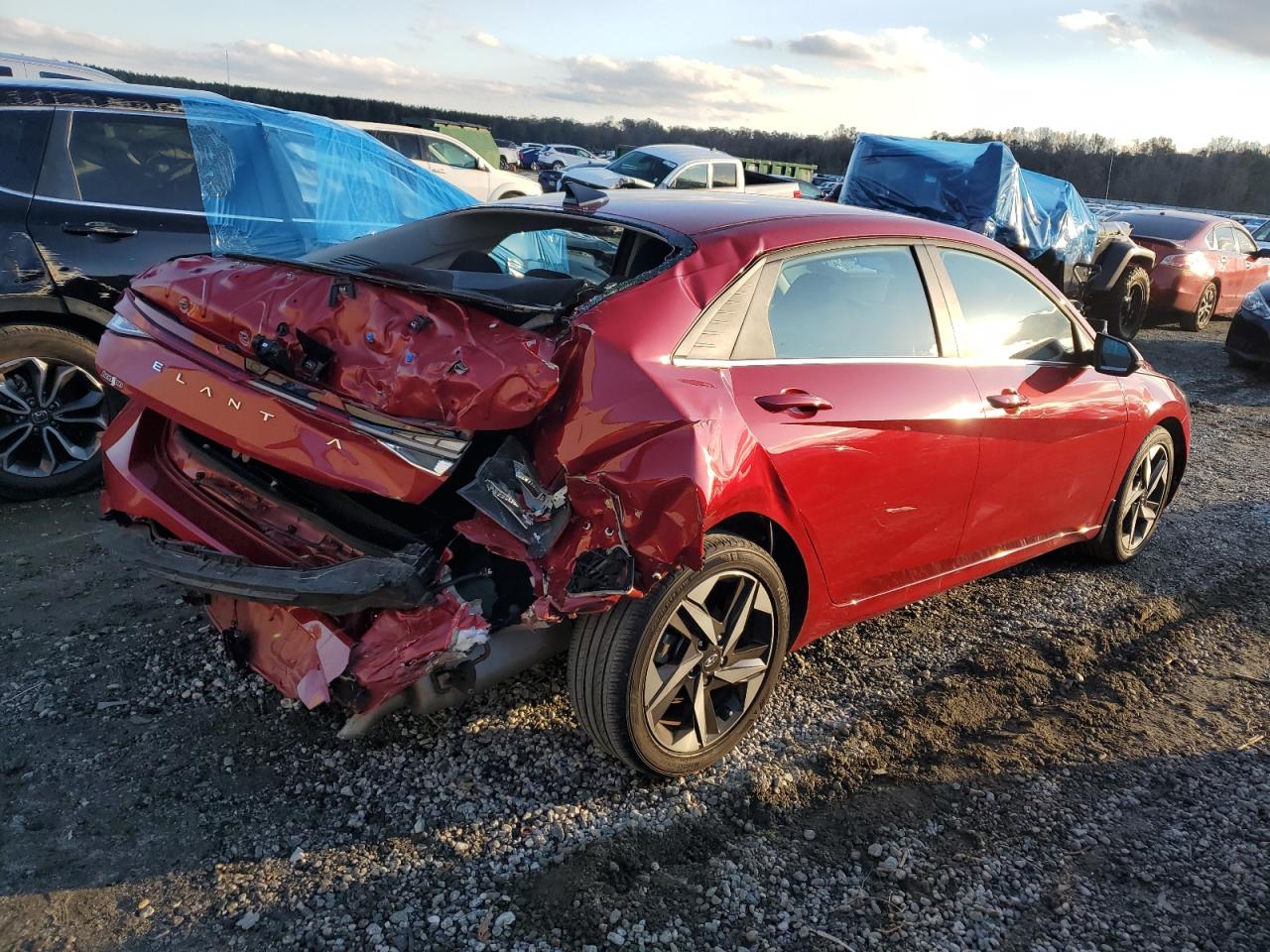 2022 HYUNDAI ELANTRA SEL VIN:KMHLN4AGXNU251668