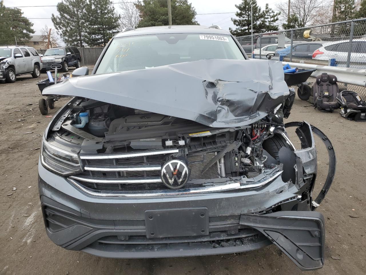 2023 VOLKSWAGEN TIGUAN SE VIN:3VVMB7AX5PM004389