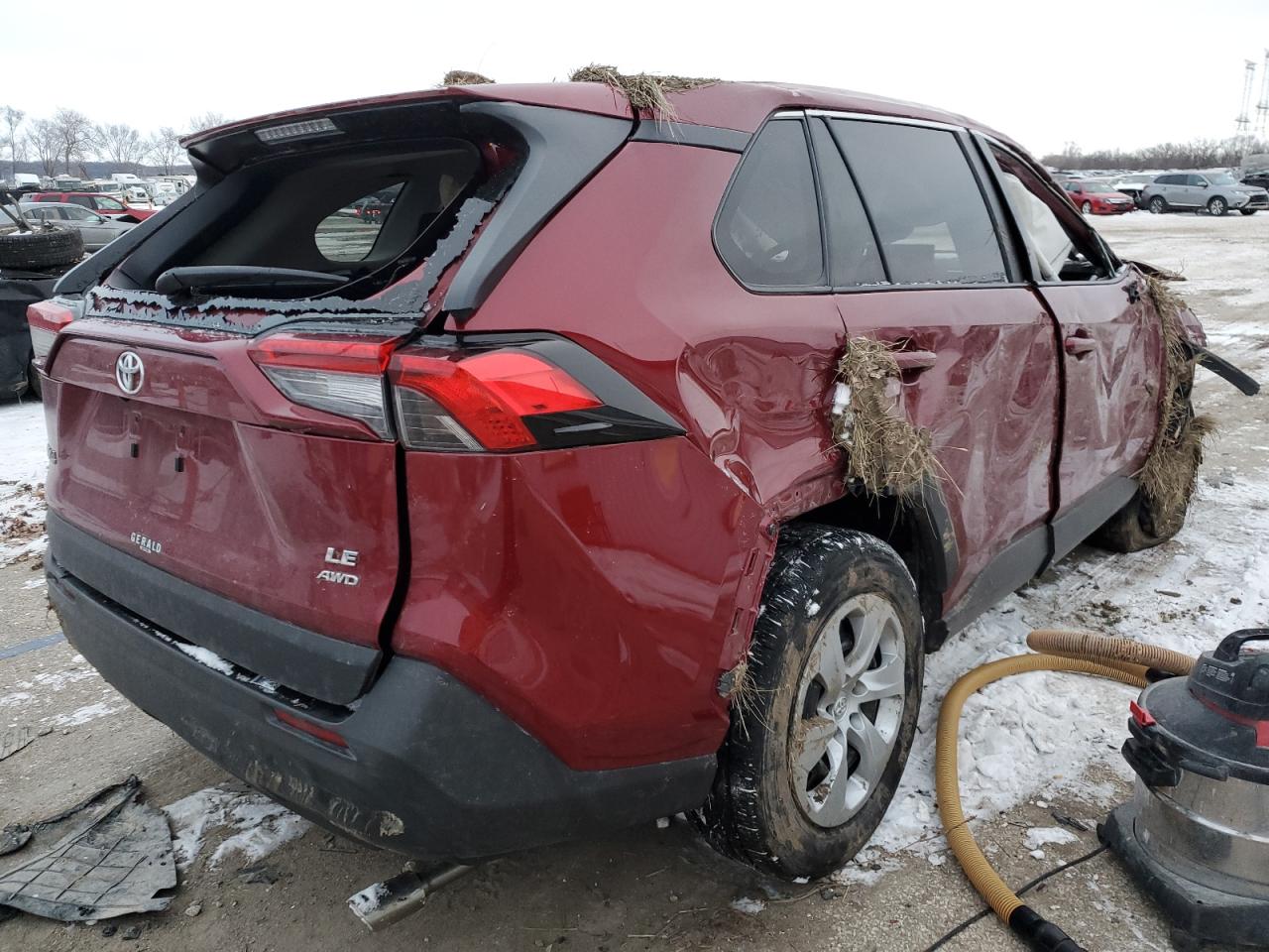 2022 TOYOTA RAV4 LE VIN:2T3G1RFV9NW283116