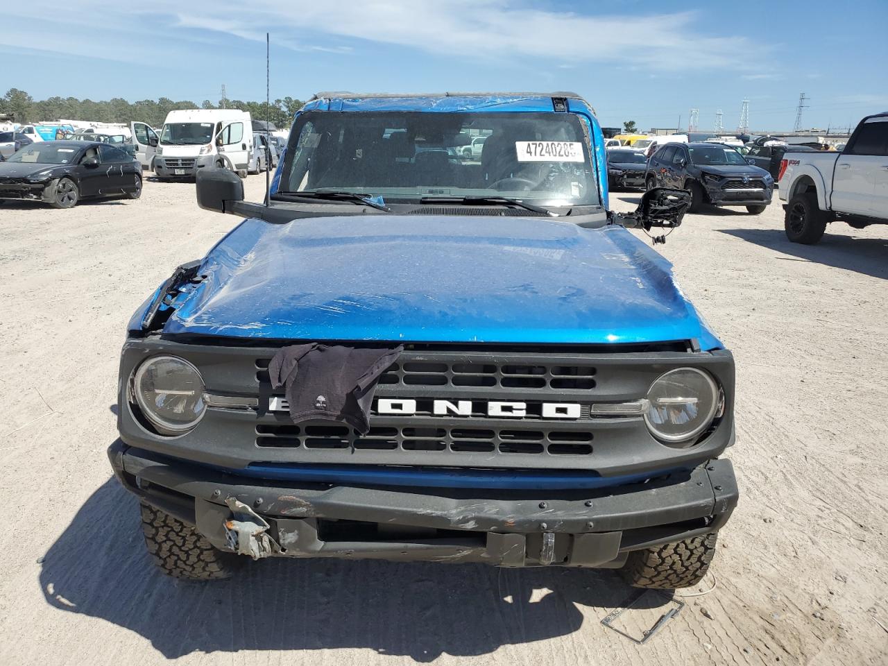 2024 FORD BRONCO BLACK DIAMOND VIN:1FMDE1AH3RLA45289