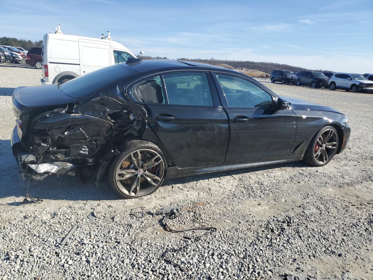 2023 BMW M550XI  VIN:WBA13BK08PCM88687