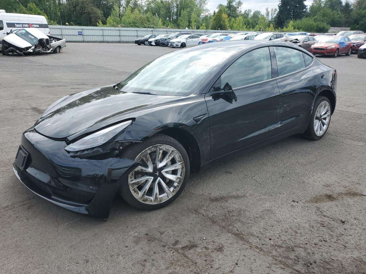 2022 TESLA MODEL 3  VIN:5YJ3E1EA1NF190518