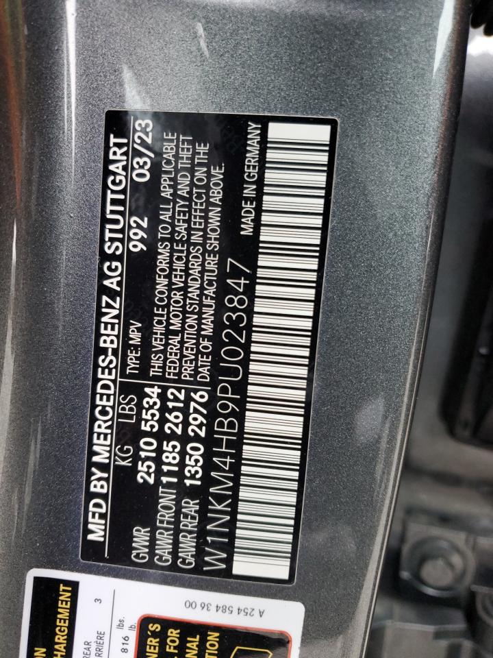 2023 MERCEDES-BENZ GLC 300 4MATIC VIN:W1NKM4HB9PU023847