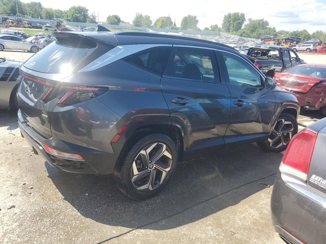 2022 HYUNDAI TUCSON SEL VIN:5NMJFCAE0NH032131