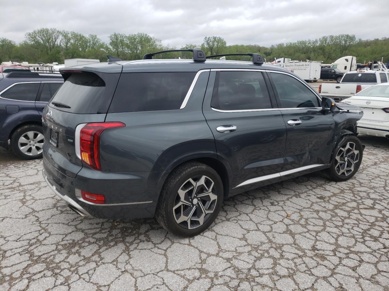 2022 HYUNDAI PALISADE CALLIGRAPHY VIN:KM8R7DHE0NU380009