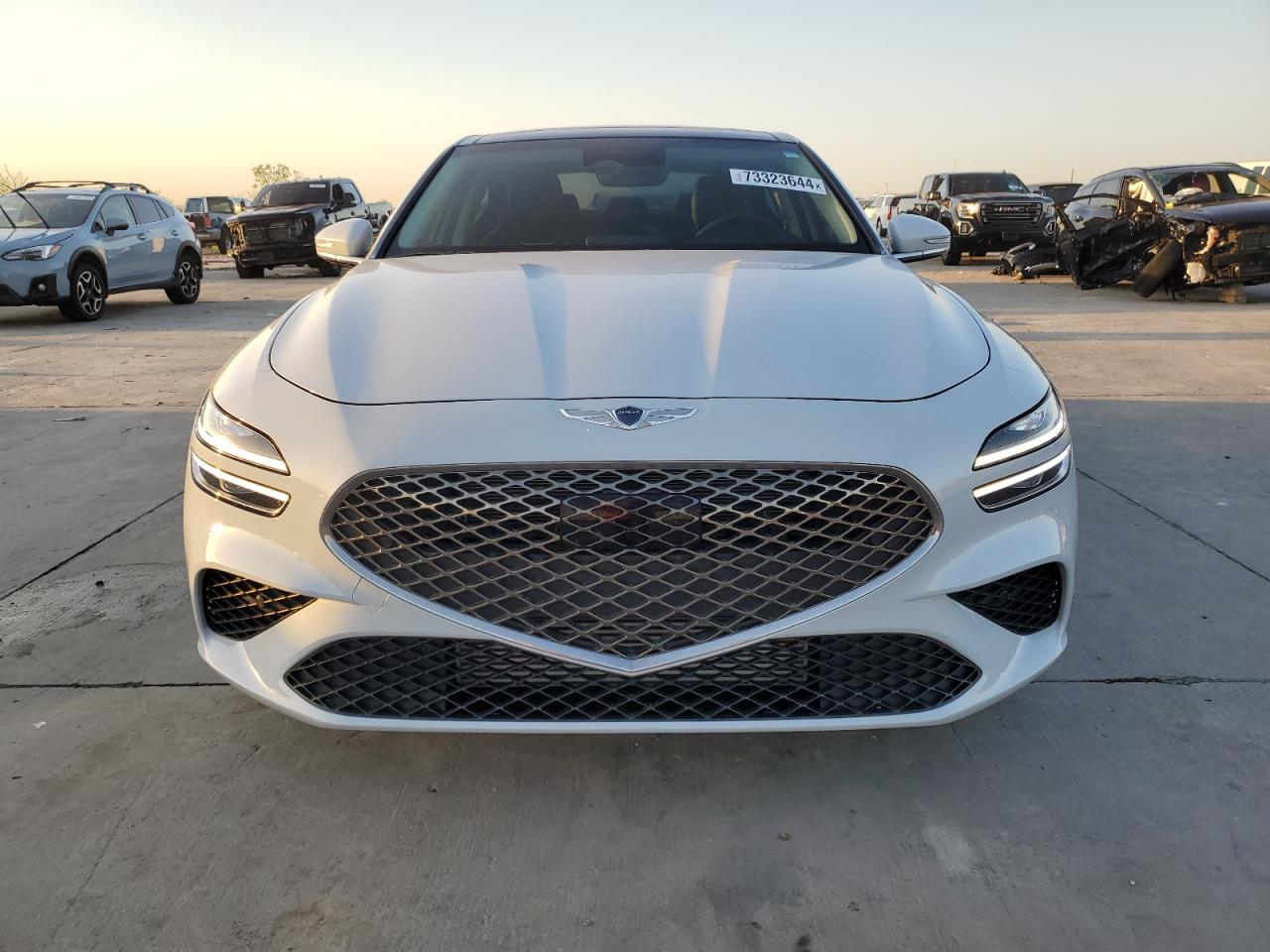 2022 GENESIS G70 BASE VIN:KMTG34TA7NU103693