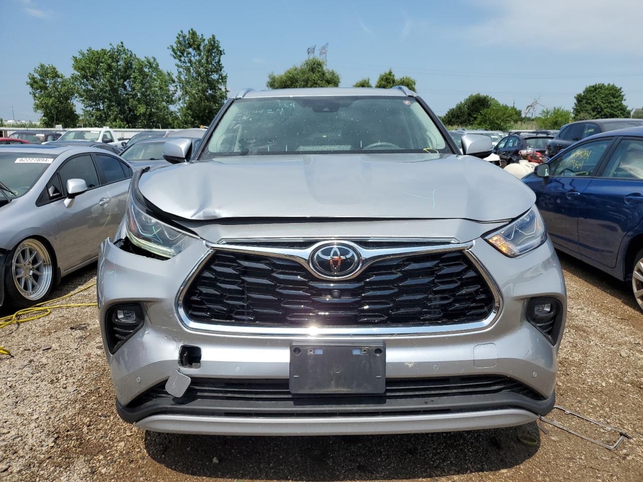 2022 TOYOTA HIGHLANDER PLATINUM VIN:5TDFZRBH2NS186328