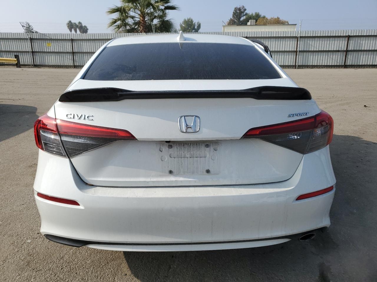 2022 HONDA CIVIC SPORT VIN:2HGFE2F59NH572229