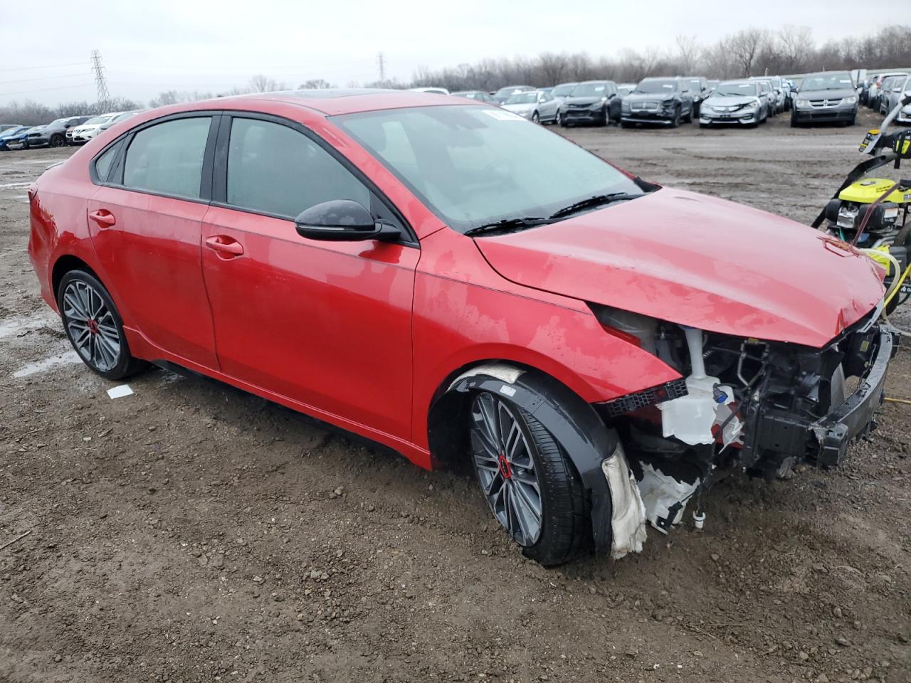 2022 KIA FORTE GT VIN:3KPF44AC8NE464621