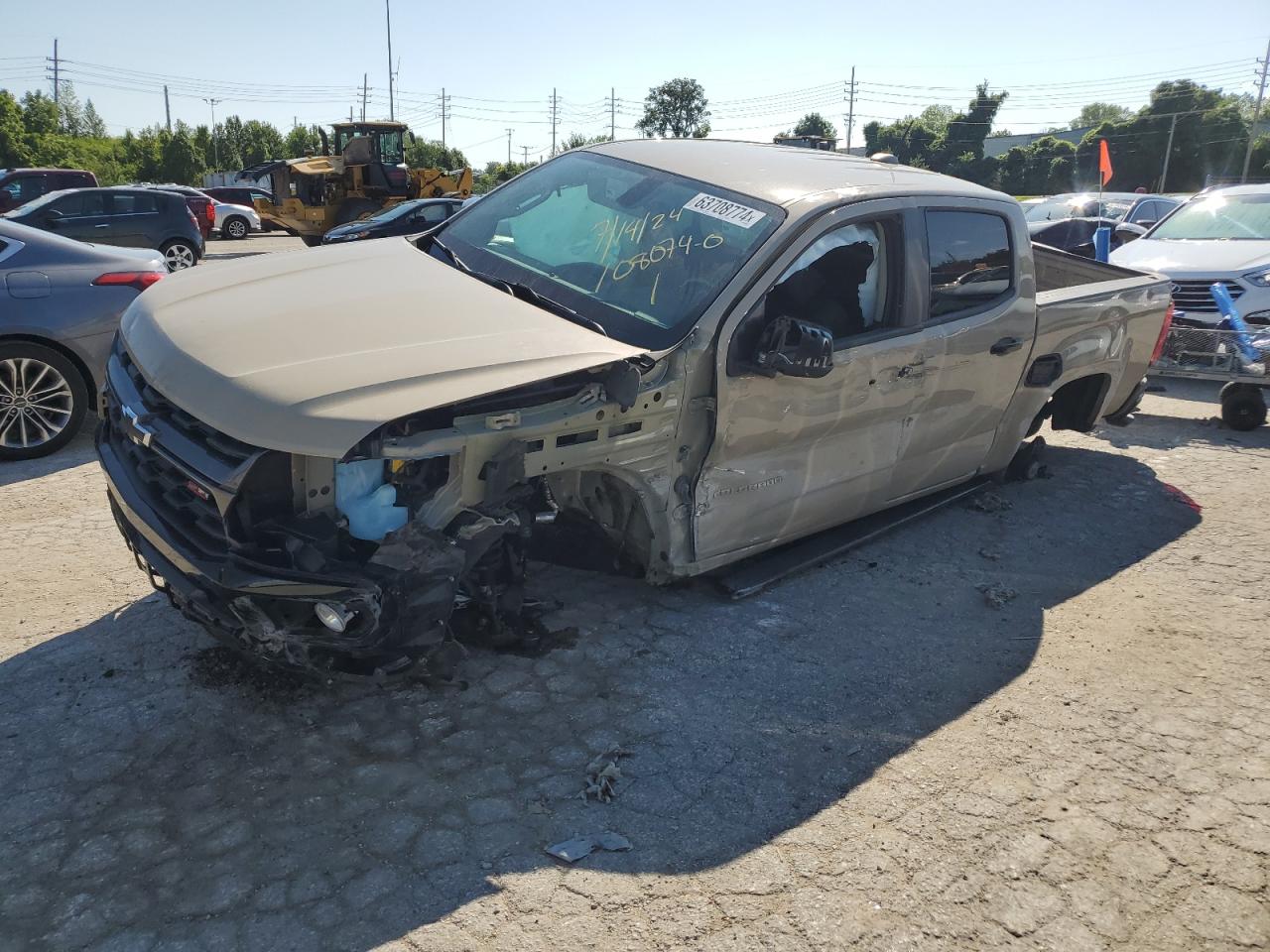 2022 CHEVROLET COLORADO Z71 VIN:1GCGSDEN3N1332391