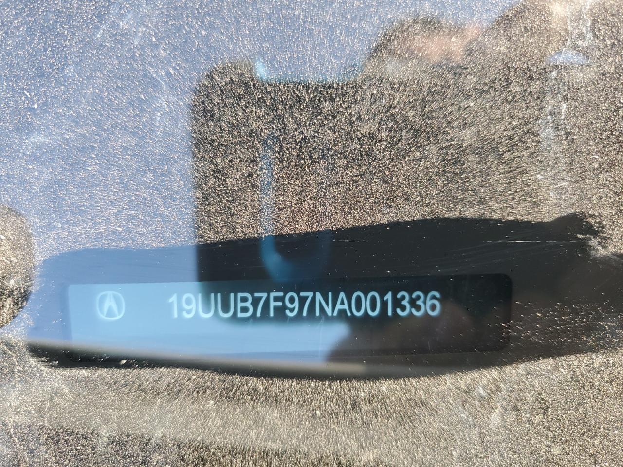 2022 ACURA TLX TYPE S VIN:19UUB7F97NA001336