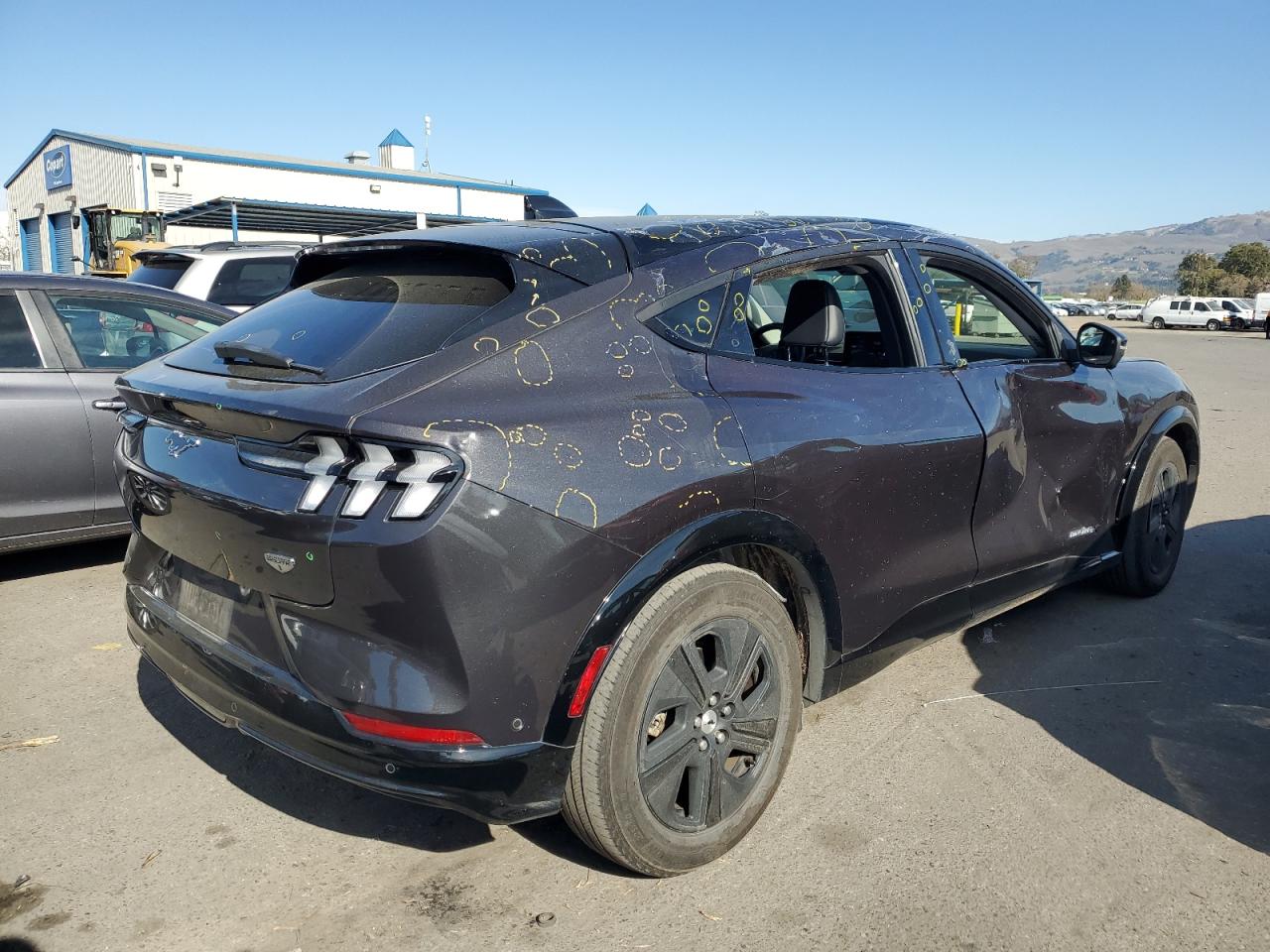 2022 FORD MUSTANG MACH-E CALIFORNIA ROUTE 1 VIN:3FMTK2SU2NMA40924