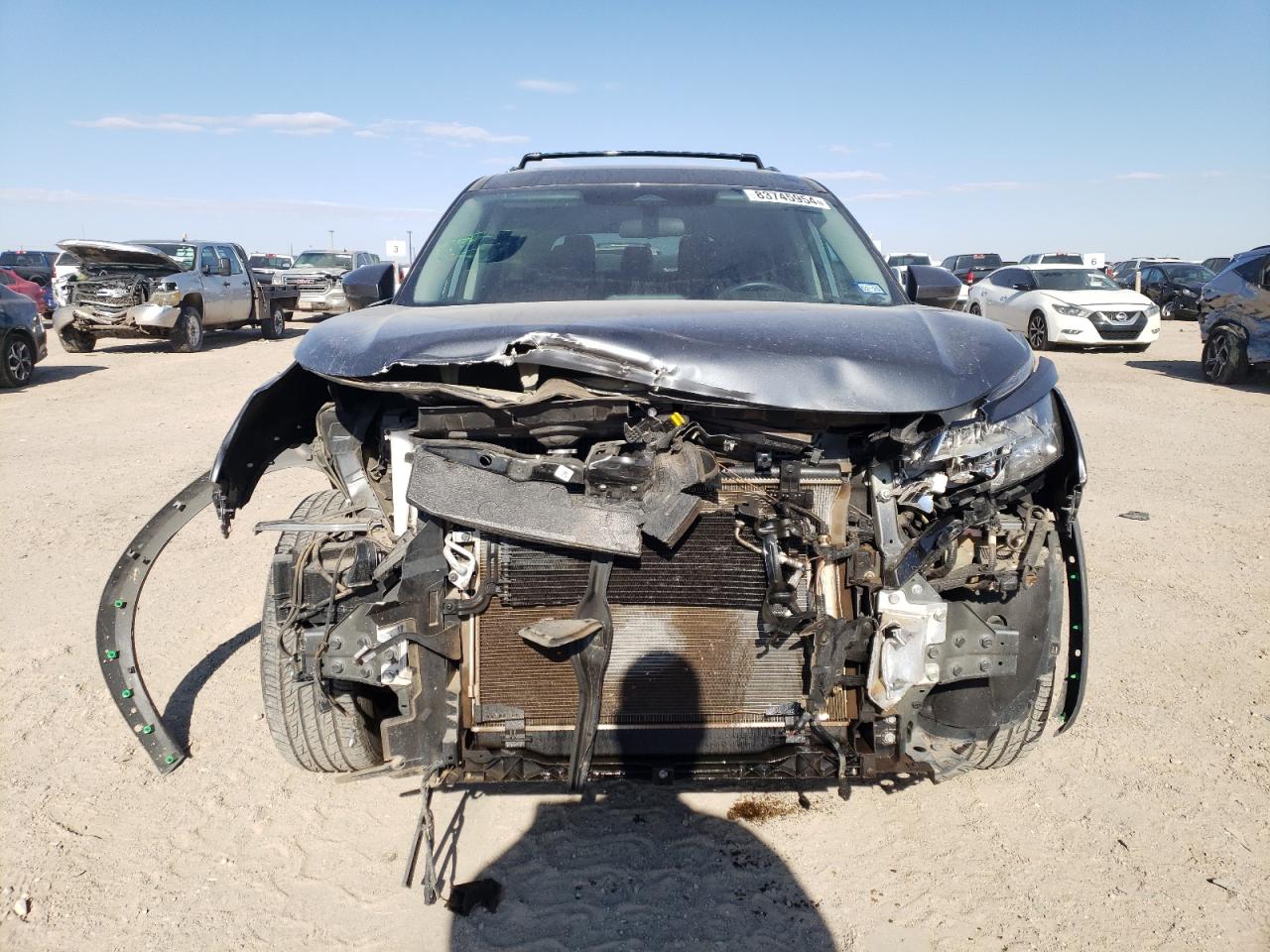 2022 NISSAN PATHFINDER SV VIN:5N1DR3BBXNC237040