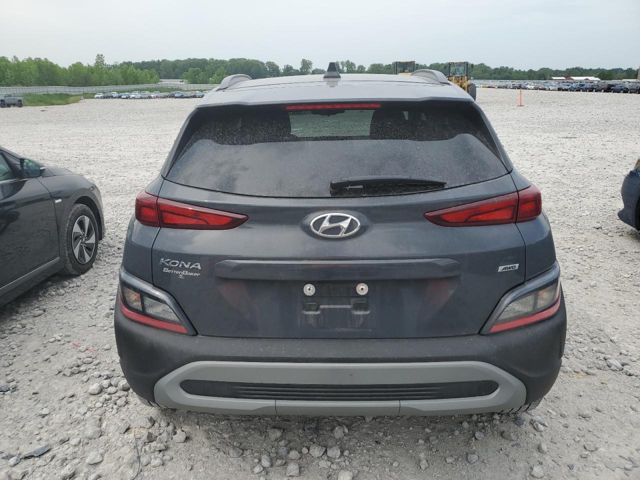 2023 HYUNDAI KONA SEL VIN:KM8K6CAB9PU987740