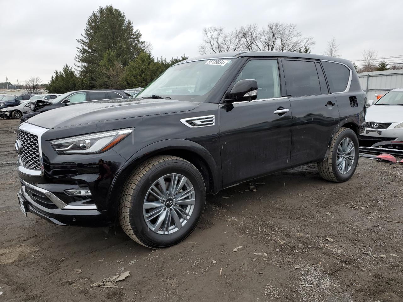 2022 INFINITI QX80 LUXE VIN:JN8AZ2AE3N9292444