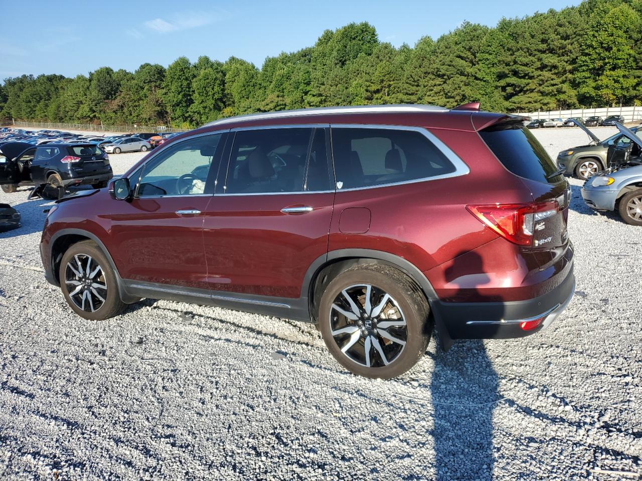 2022 HONDA PILOT TOURING VIN:5FNYF5H63NB013339