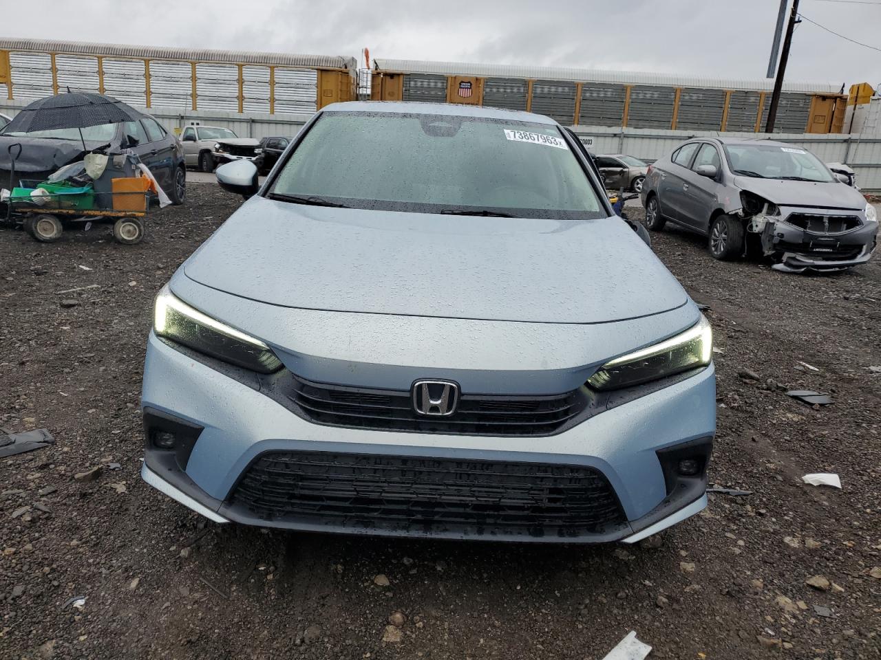2022 HONDA CIVIC TOURING VIN:2HGFE1F95NH324685