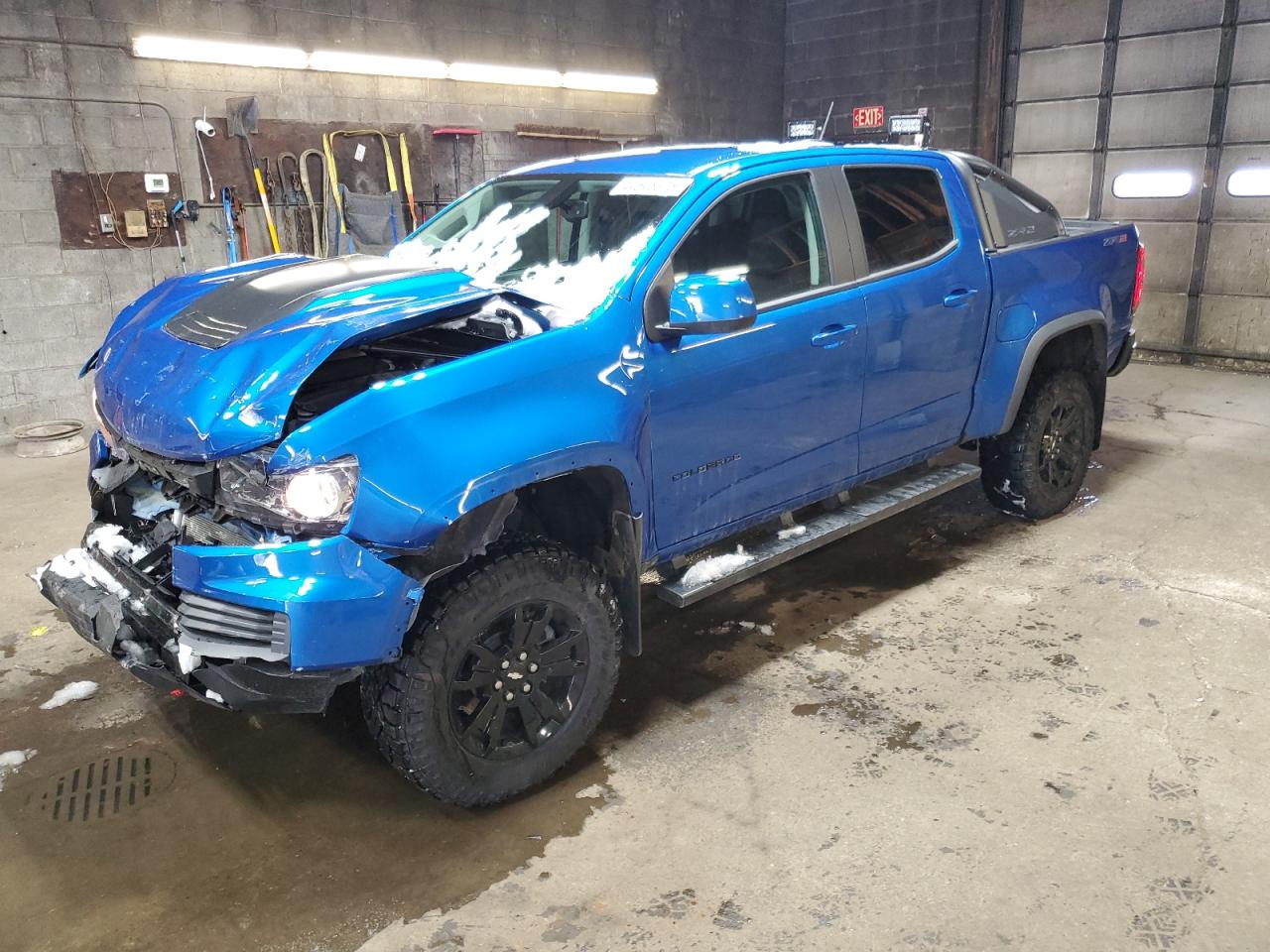 2022 CHEVROLET COLORADO ZR2 VIN:1GCGTEEN8N1244309