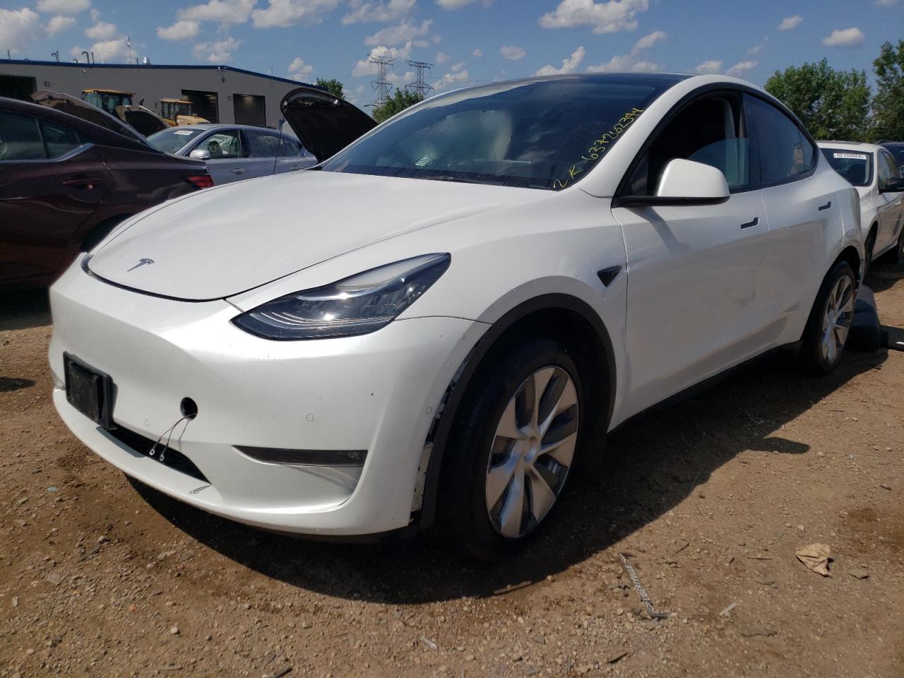 2022 TESLA MODEL Y  VIN:WP0AA2A8XNS255297