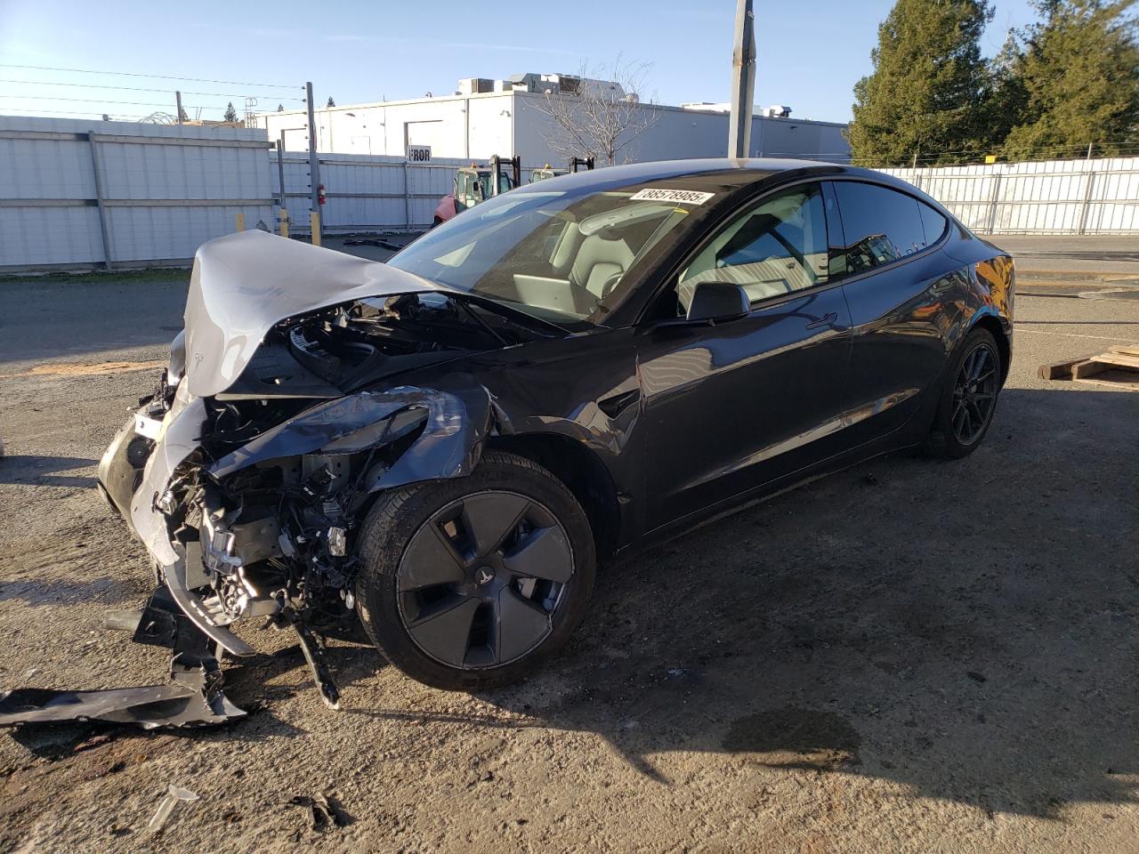 2022 TESLA MODEL 3  VIN:5YJ3E1EB2NF296520