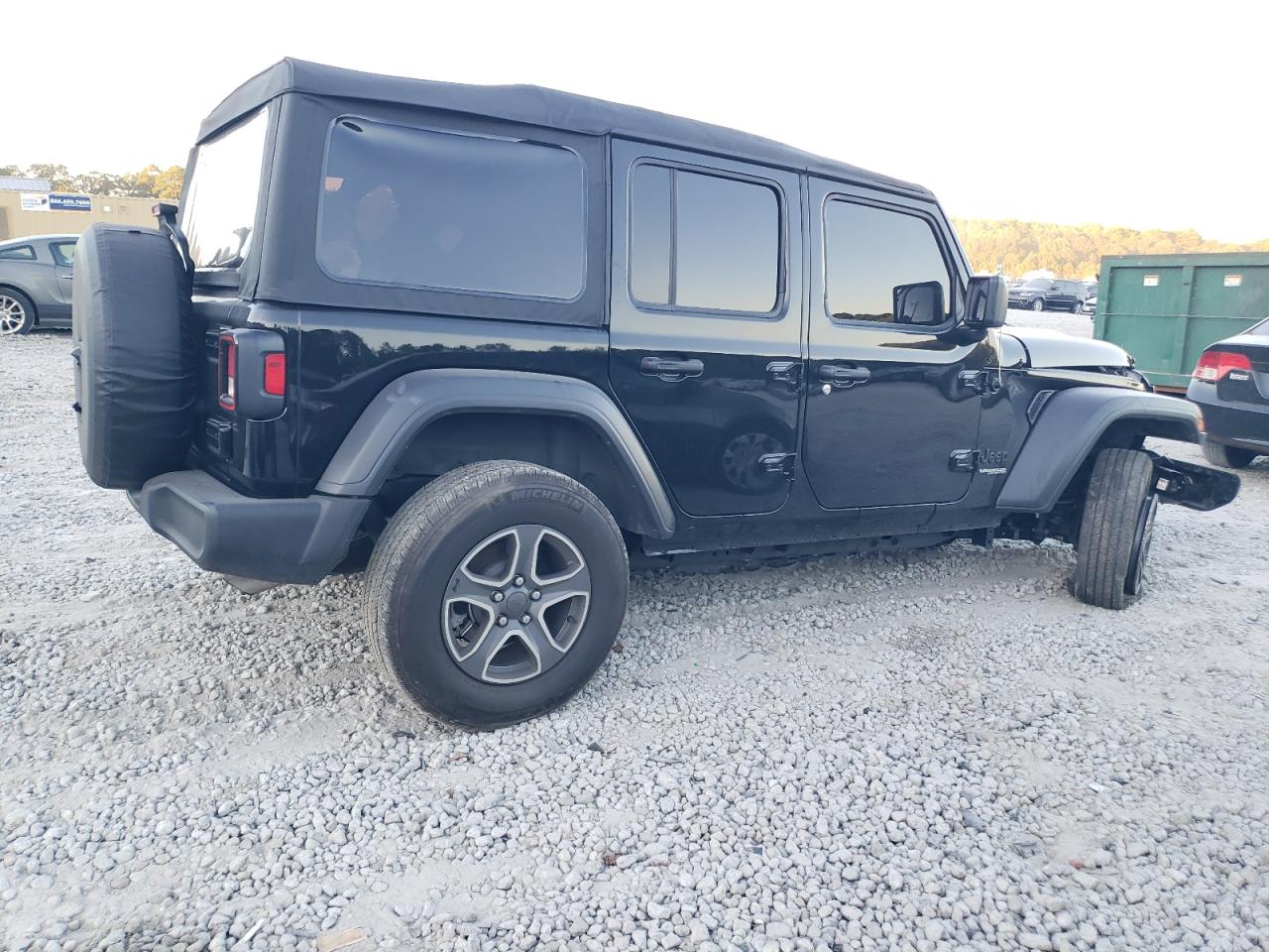 2022 JEEP WRANGLER UNLIMITED SPORT VIN:1C4HJXDG1NW134486