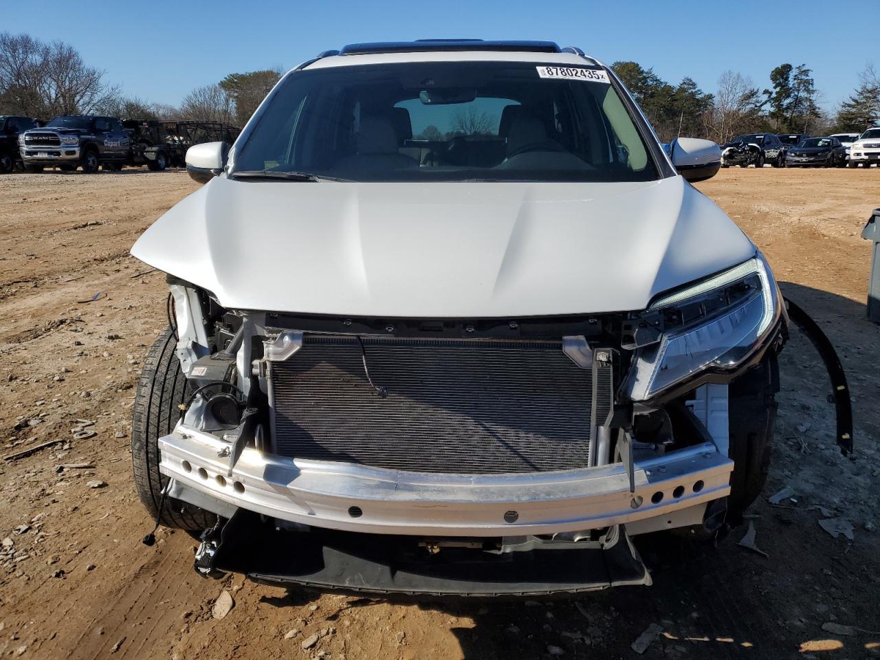 2022 HONDA PILOT TOURING VIN:5FNYF6H66NB059642