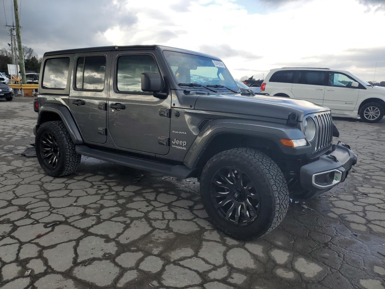 2022 JEEP WRANGLER UNLIMITED SAHARA VIN:1C4HJXEG9NW269598