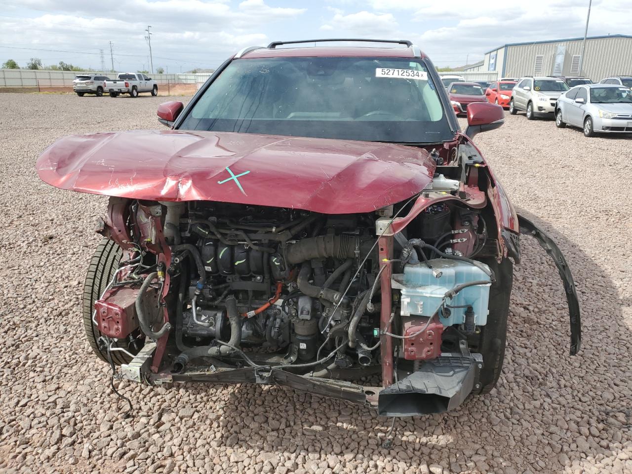 2022 TOYOTA HIGHLANDER HYBRID XLE VIN:5TDHARAH1NS514565