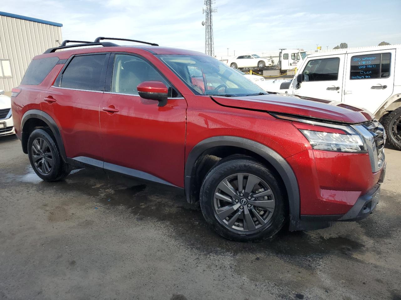 2022 NISSAN PATHFINDER SV VIN:5N1DR3BAXNC240351