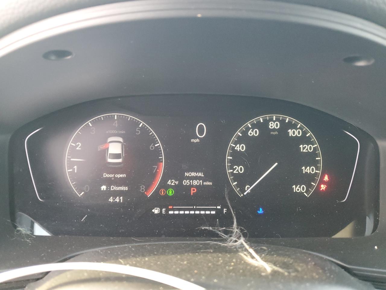 2022 HONDA CIVIC SPORT VIN:2HGFE2F58NH596151