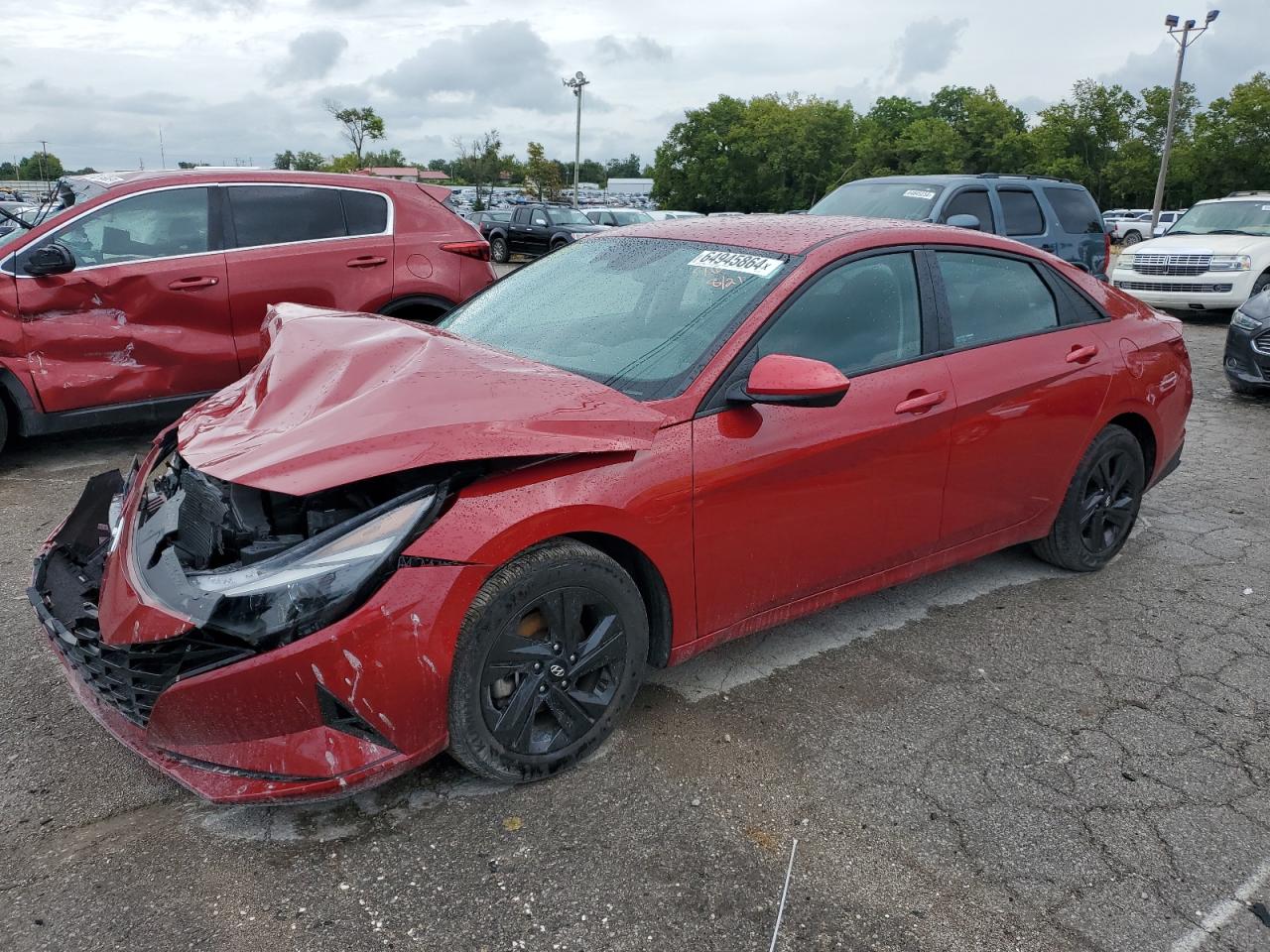 2023 HYUNDAI ELANTRA SEL VIN:KMHLM4AG4PU507681