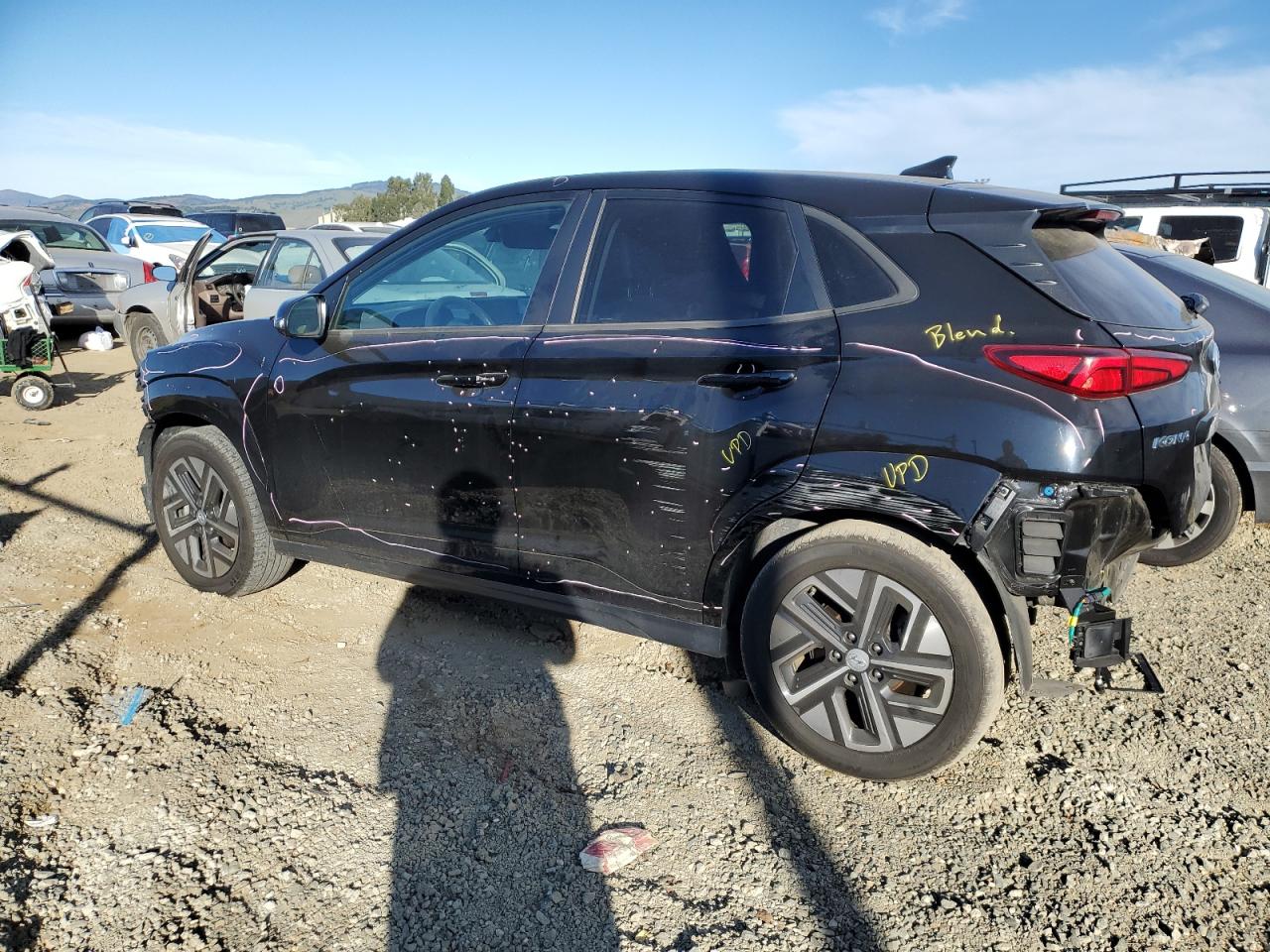 2022 HYUNDAI KONA LIMITED VIN:KM8K53AG7NU136273
