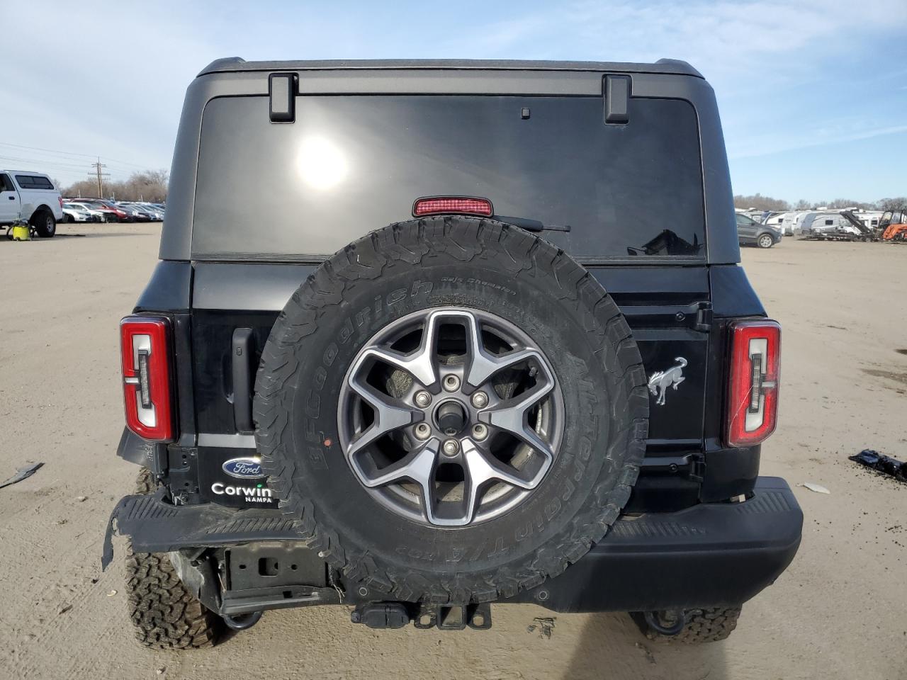 2023 FORD BRONCO BASE VIN:1FMEE5DPXPLB03362